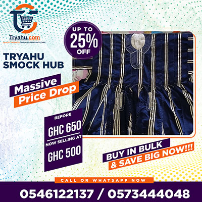Shop Ghanaian Fashion Smocks | Authentic Fugu Tryahu